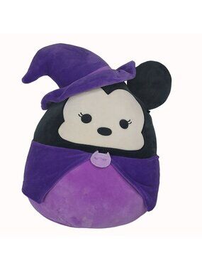 Squishmallows Disney Halloween 16" Minnie Mouse Witch Plush 2021